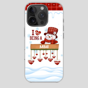 Personalized Holiday Phone Case - Merry Christmas Grandma - 89Prints