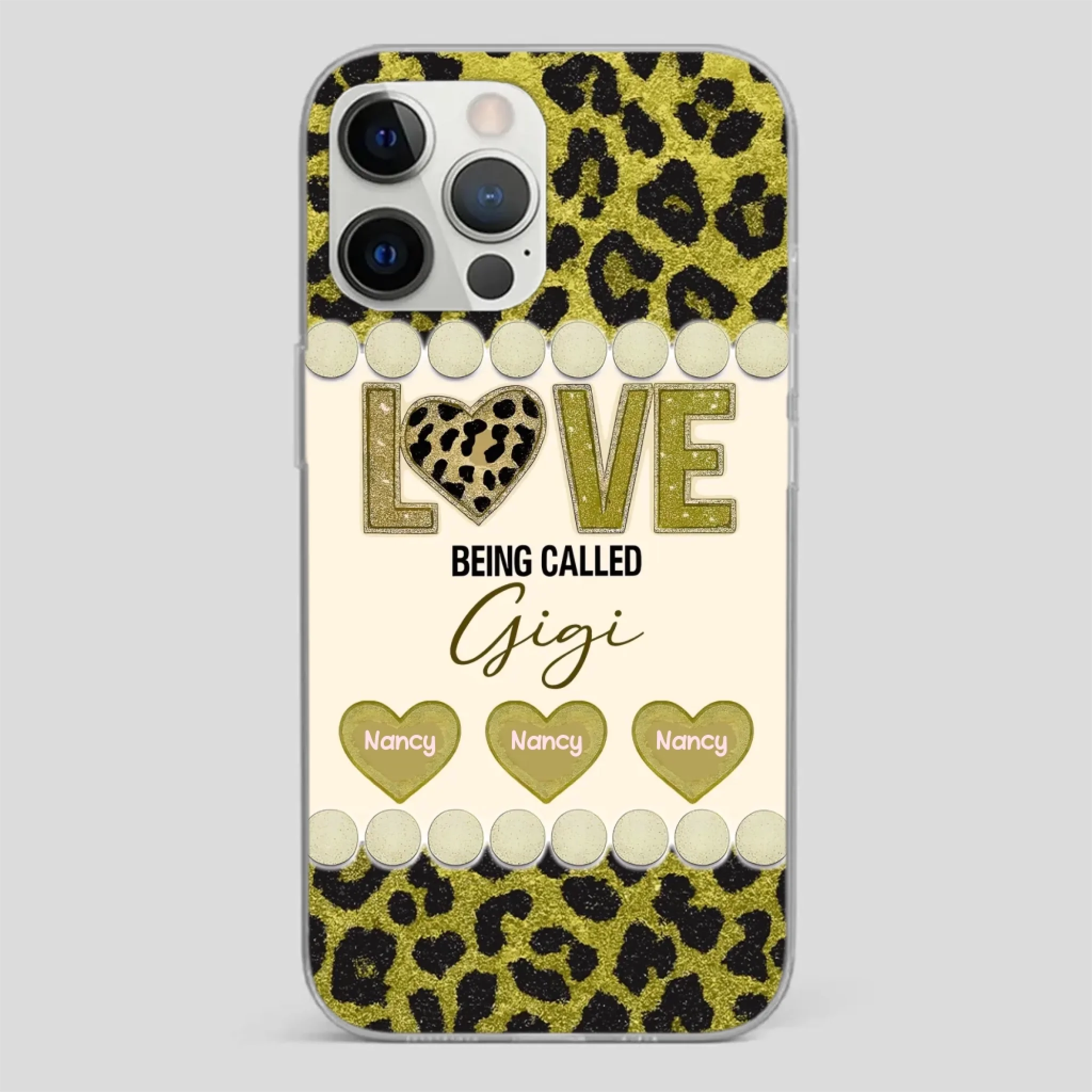 Love Being Called Gigi – Sweet Custom Phone Case for Grandma - 89Prints