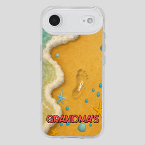 Grandma Phone Case with Flowers – Custom Name Design - 89Prints