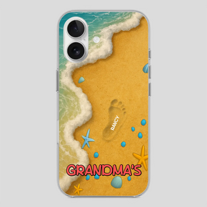 Grandma Phone Case with Flowers – Custom Name Design - 89Prints