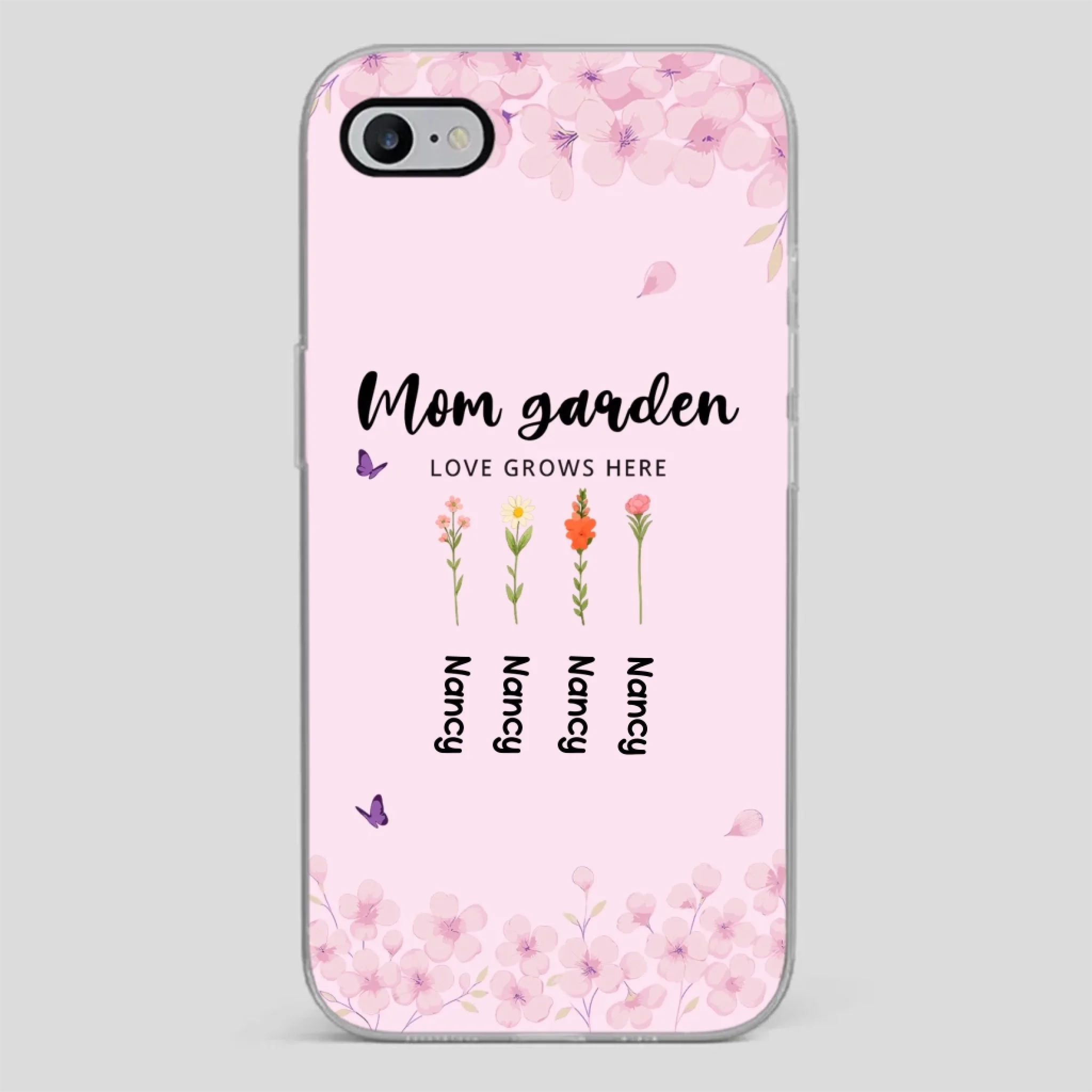 Elegant Mom’s Garden Case – Nature-Inspired Love - 89Prints