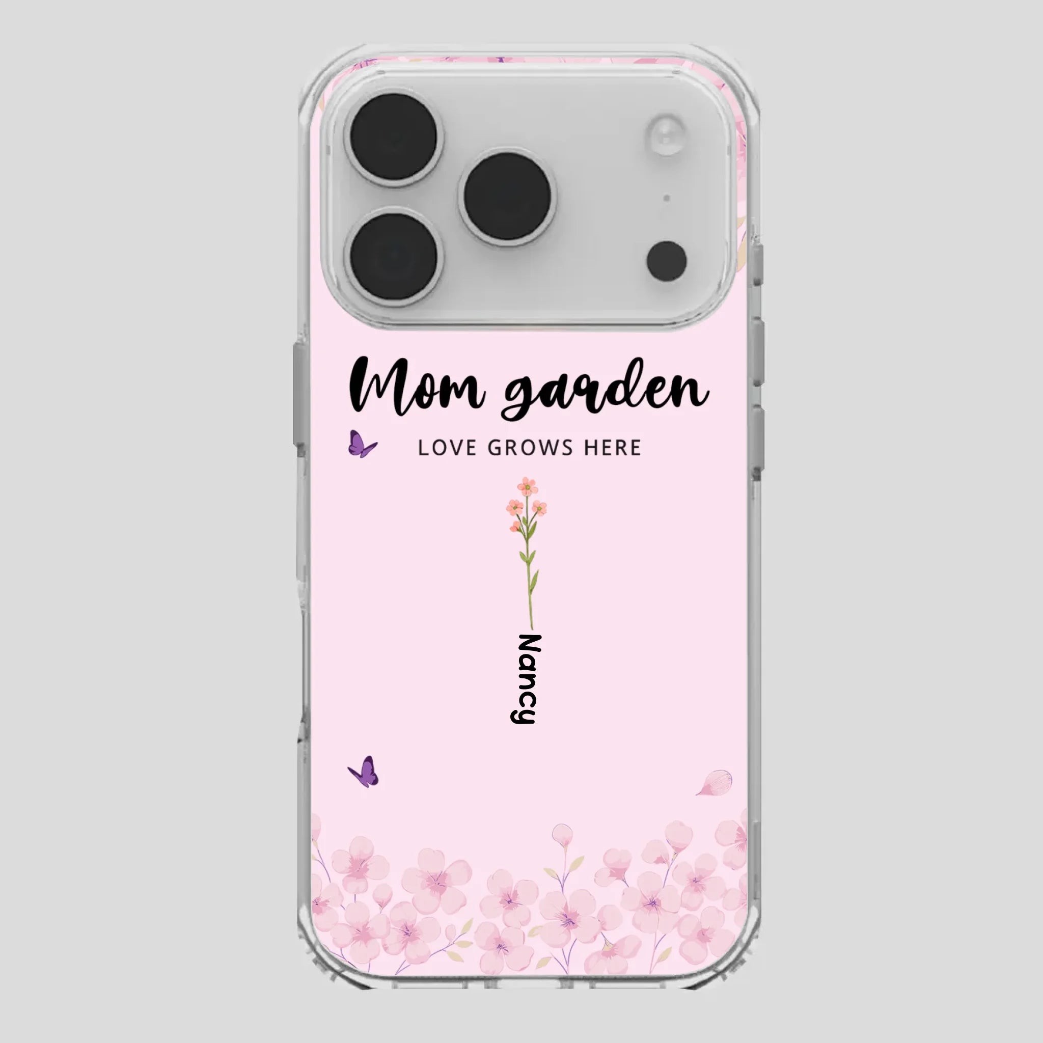 Elegant Mom’s Garden Case – Nature-Inspired Love - 89Prints