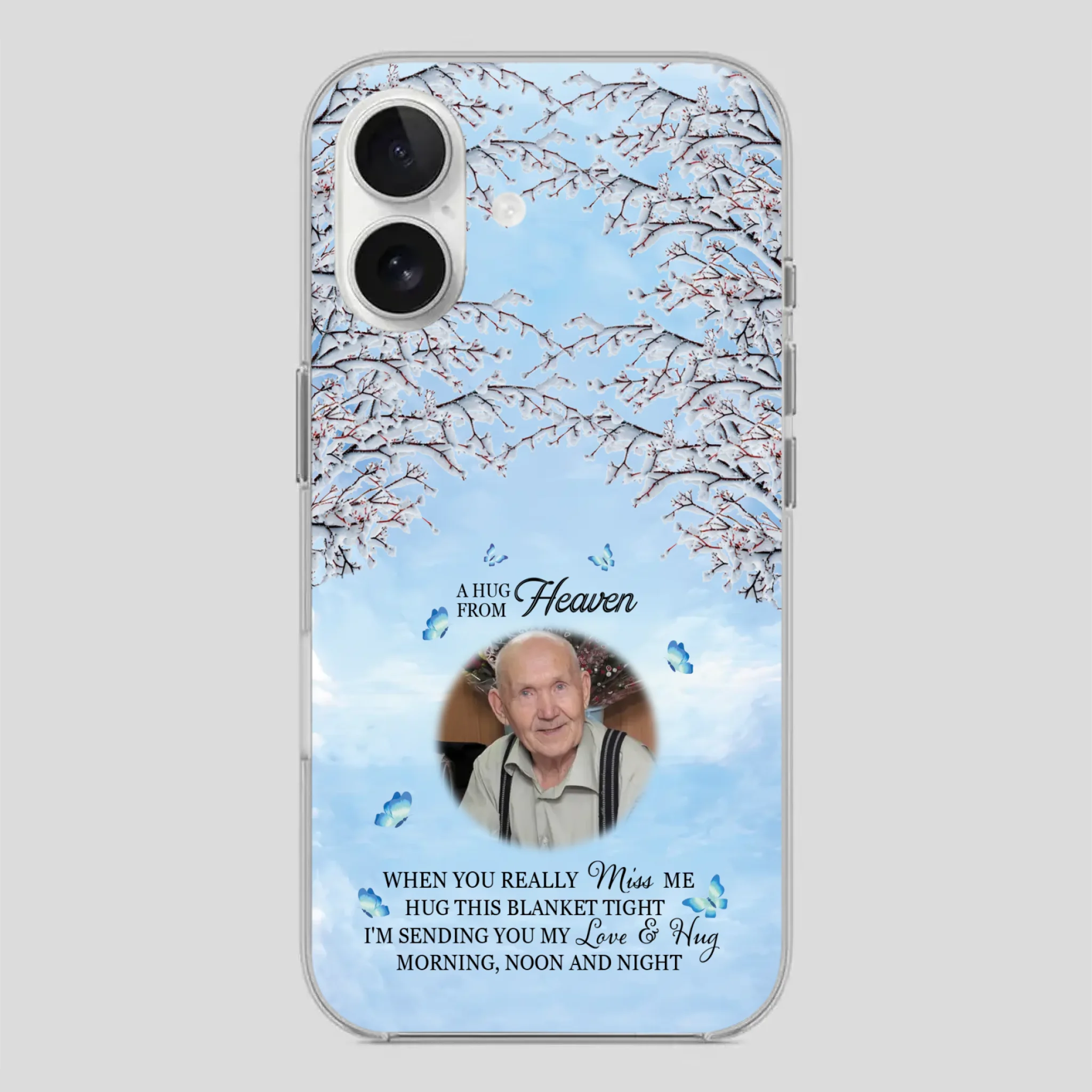 We Miss You Grandpa – Personalized Memorial Phone Case - 89Prints