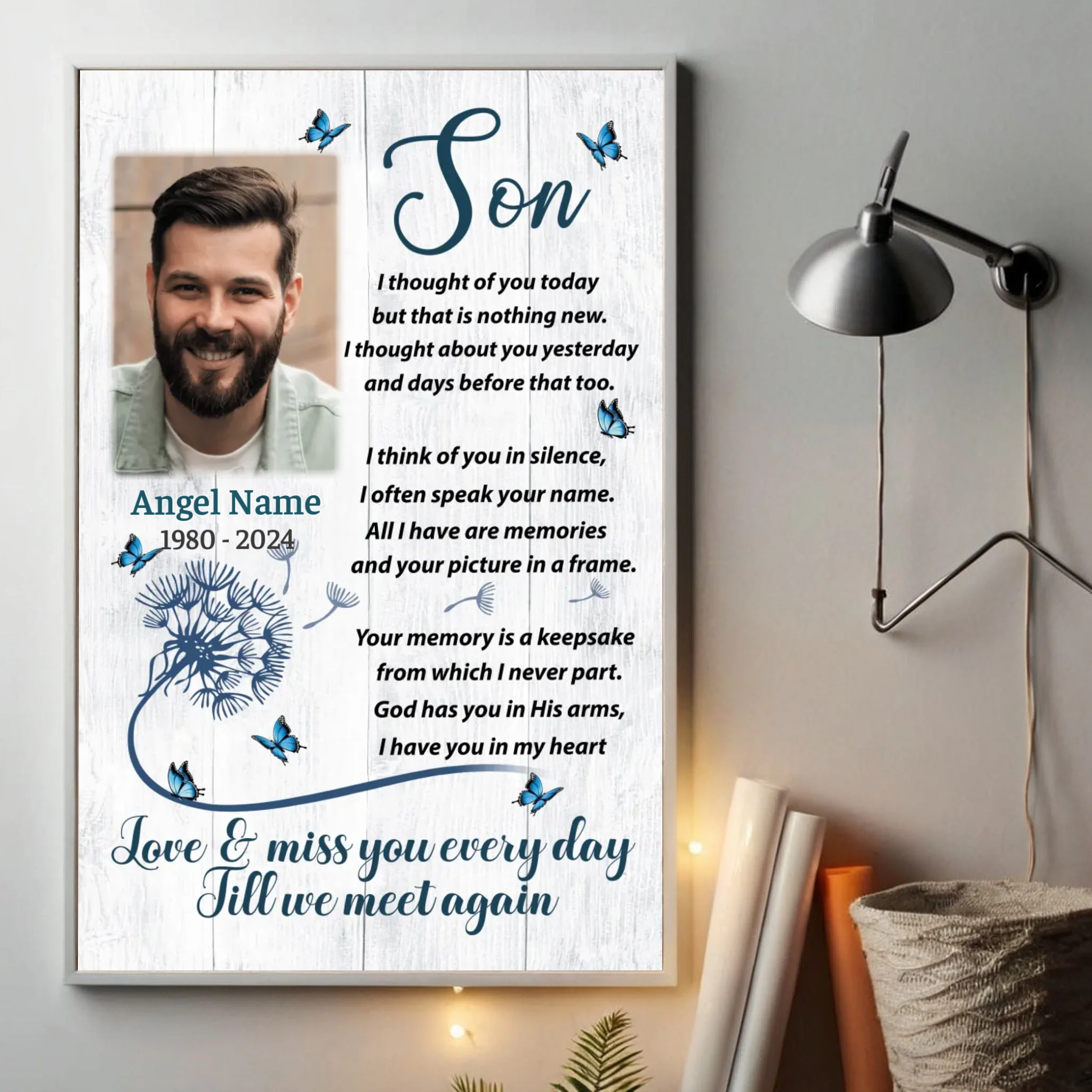 For Your Son: A Touching Personalized Gift He'll Always Remember - 89Prints