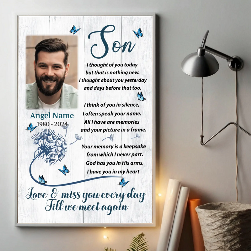 For Your Son: A Touching Personalized Gift He'll Always Remember - 89Prints