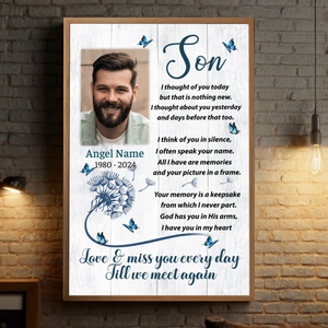 For Your Son: A Touching Personalized Gift He'll Always Remember - 89Prints