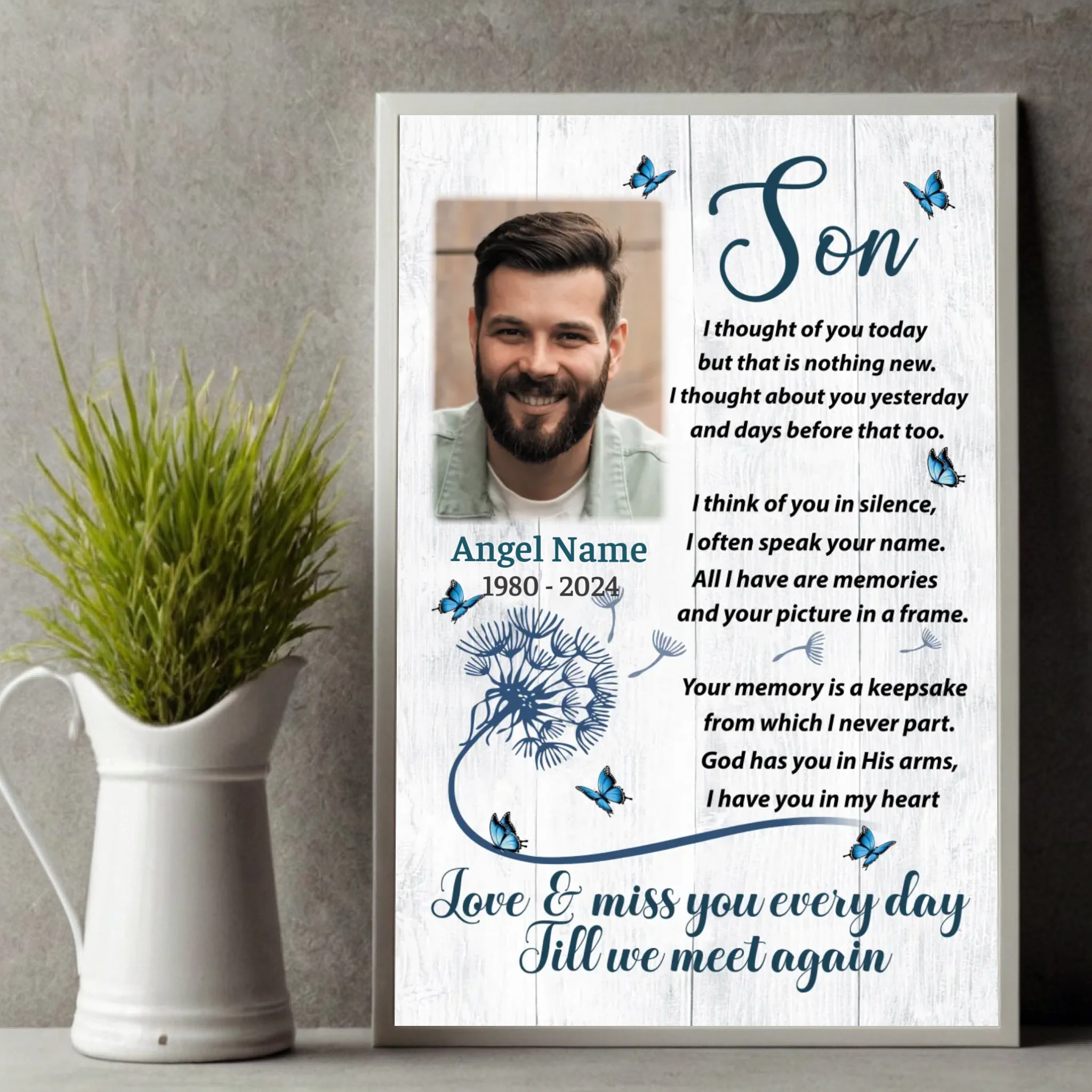 For Your Son: A Touching Personalized Gift He'll Always Remember - 89Prints
