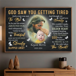 Customized Poster – A Loving Memorial Tribute for Your Beloved Son - 89Prints