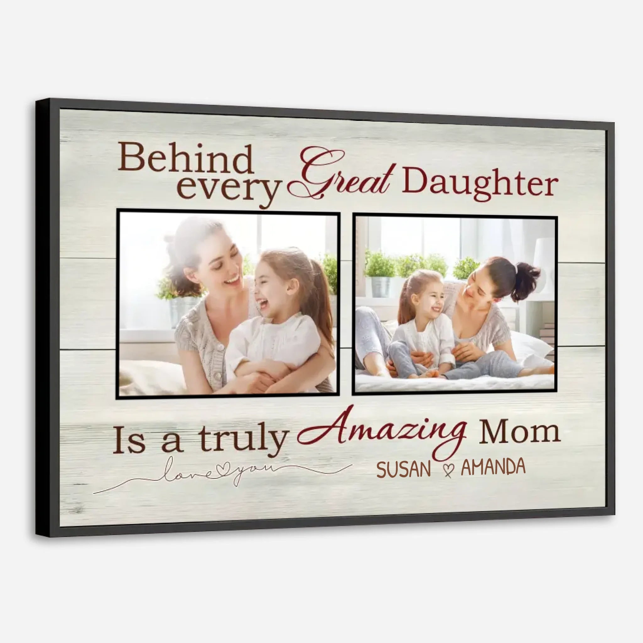 Custom Poster Daughters and Mom – Celebrate the Special Bond with Personalized Art - 89Prints