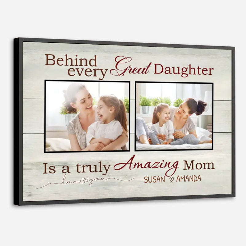 Custom Poster Daughters and Mom – Celebrate the Special Bond with Personalized Art - 89Prints