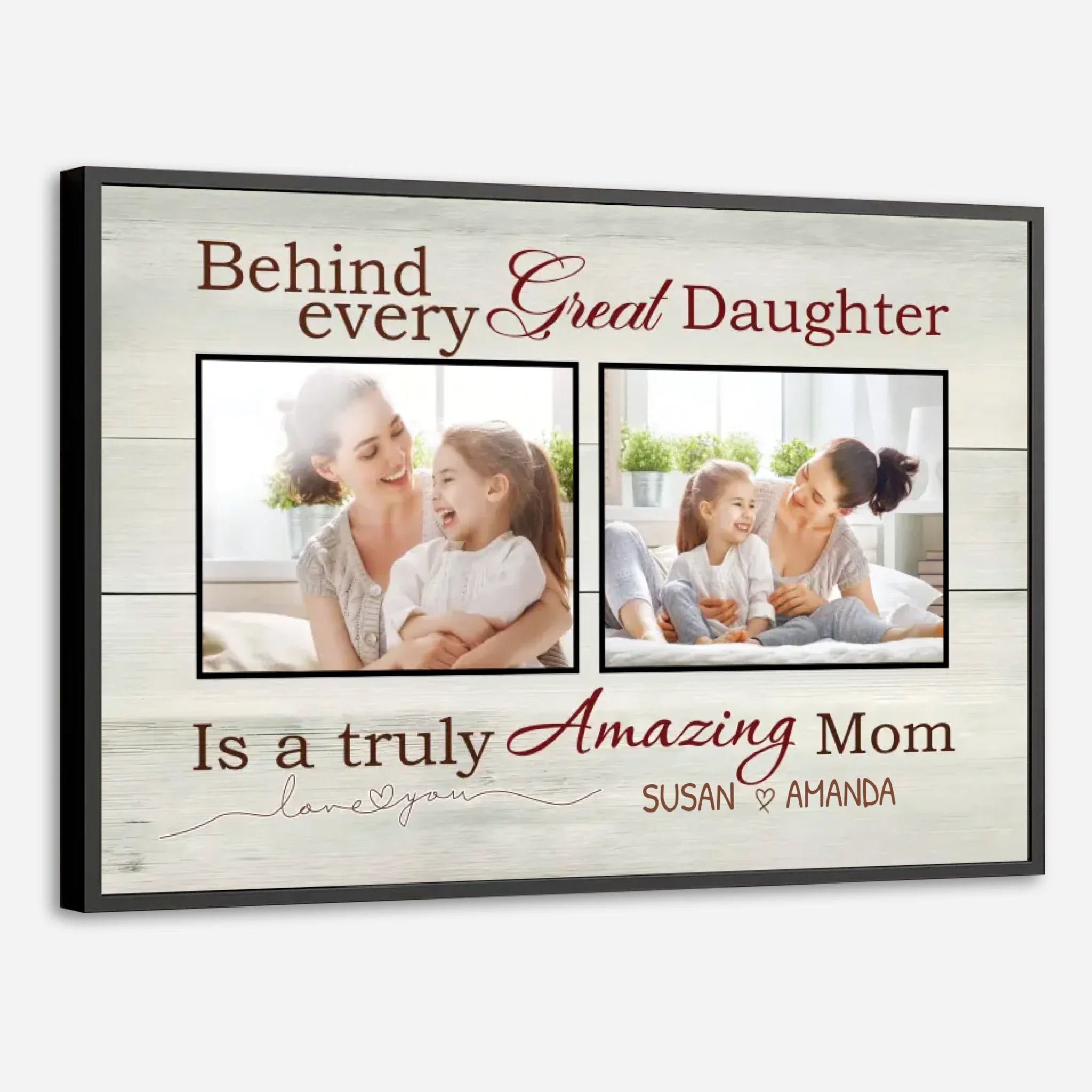 Custom Poster Daughters and Mom – Celebrate the Special Bond with Personalized Art - 89Prints