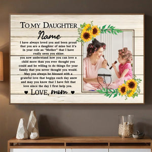 Personalized Daughter Gift Poster – A Unique and Heartfelt Way to Show Your Love - 89Prints