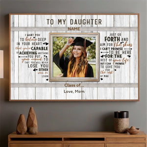 Motivational Custom Poster for Daughters – Inspire Strength and Confidence with a Personalized Gift - 89Prints