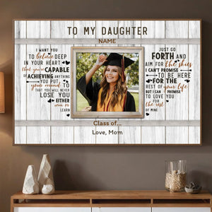 Motivational Custom Poster for Daughters – Inspire Strength and Confidence with a Personalized Gift - 89Prints