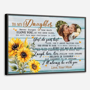 Customizable Poster for Daughters – Personalized & Meaningful Gift - 89Prints