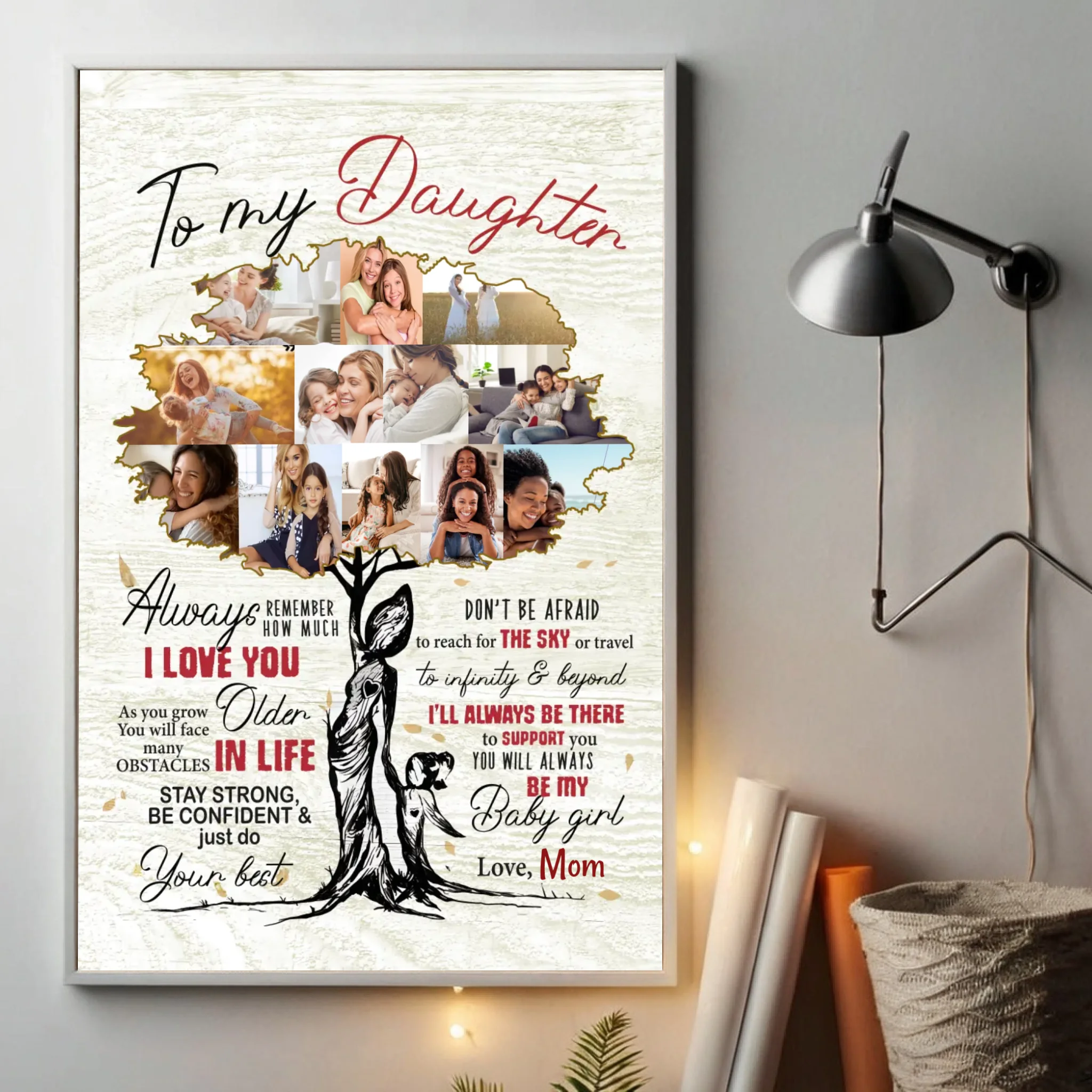 Custom Tree Poster for Daughters – A Symbol of Love, Growth & Connection- 89Prints