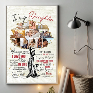 Custom Tree Poster for Daughters – A Symbol of Love, Growth & Connection- 89Prints