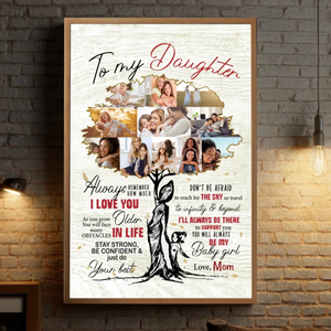 Custom Tree Poster for Daughters – A Symbol of Love, Growth & Connection- 89Prints