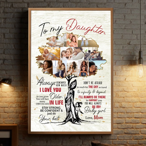 Custom Tree Poster for Daughters – A Symbol of Love, Growth & Connection- 89Prints