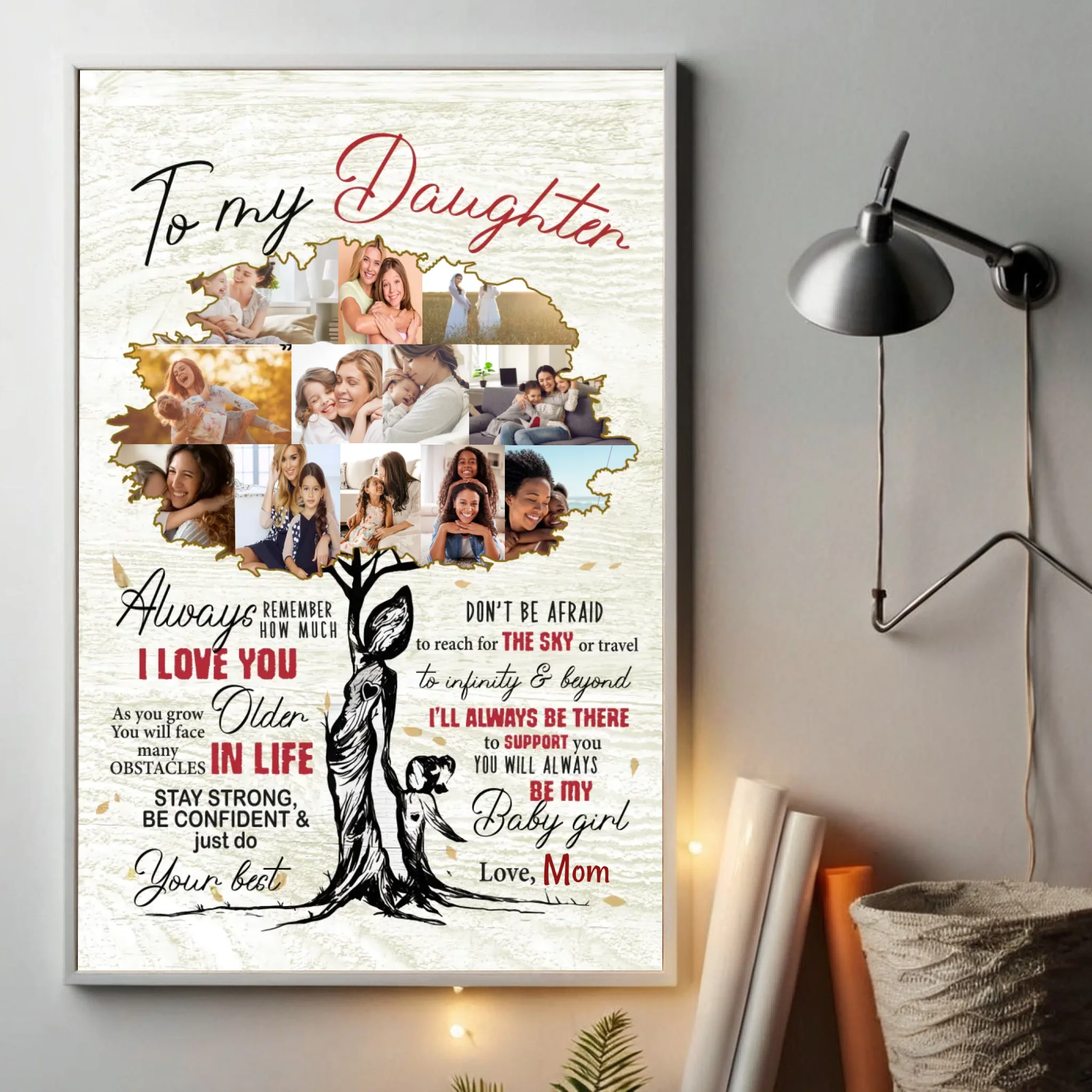 Custom Tree Poster for Daughters – A Symbol of Love, Growth & Connection- 89Prints