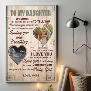 Customizable Poster for Daughters – A Touching Expression of Love - 89Prints