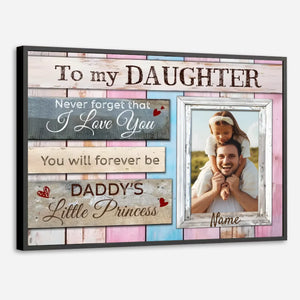 A Personalized Poster for Daughters – A Heartfelt Message from Dad - 89Prints