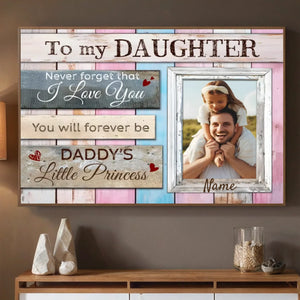A Personalized Poster for Daughters – A Heartfelt Message from Dad - 89Prints