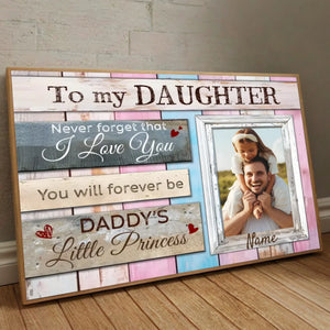 A Personalized Poster for Daughters – A Heartfelt Message from Dad - 89Prints