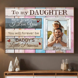 A Personalized Poster for Daughters – A Heartfelt Message from Dad - 89Prints