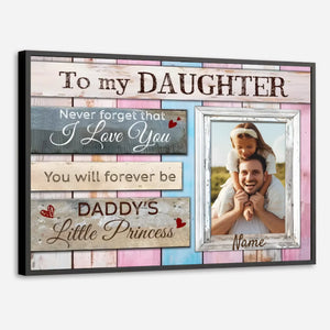 A Personalized Poster for Daughters – A Heartfelt Message from Dad - 89Prints