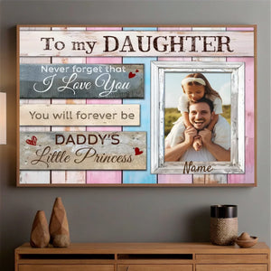 A Personalized Poster for Daughters – A Heartfelt Message from Dad - 89Prints