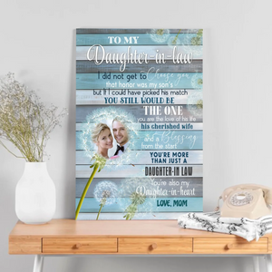 Customizable Canvas for Daughter-in-Law: A Heartfelt Gift from 89Prints