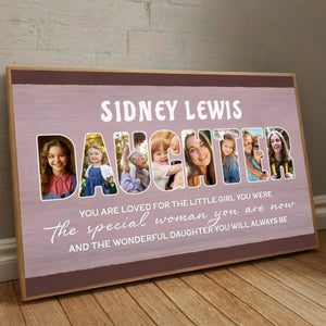 Personalized Daughter Poster – A Gift Full of Love and Memories - 89Prints