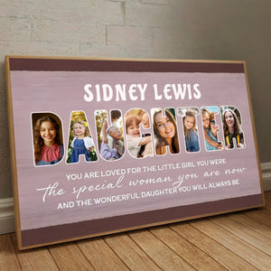 Personalized Daughter Poster – A Gift Full of Love and Memories - 89Prints