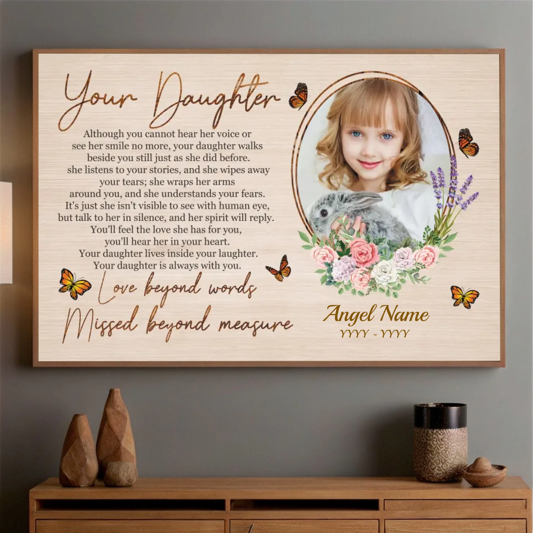 Keep Your Daughter’s Sweetest Memories Alive with a Custom Poster - 89Prints