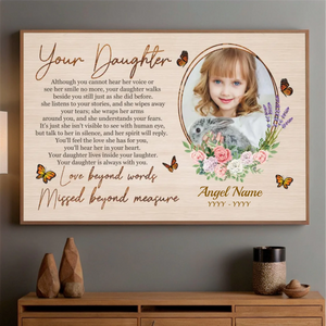 Keep Your Daughter’s Sweetest Memories Alive with a Custom Poster - 89Prints