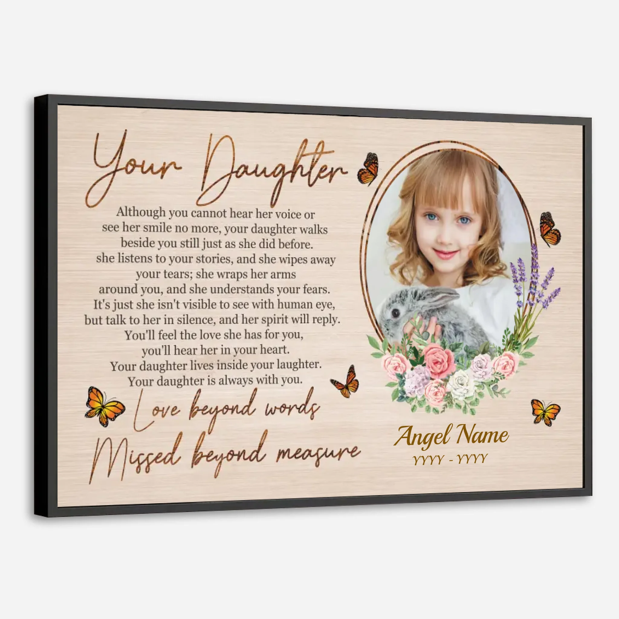 Keep Your Daughter’s Sweetest Memories Alive with a Custom Poster - 89Prints
