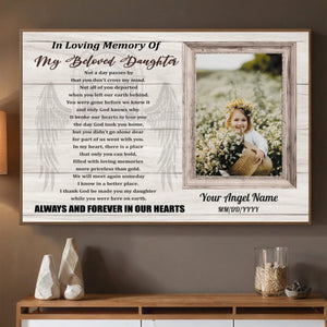 For Your Beloved Daughter’s Journey – A Custom Keepsake by 89Prints