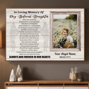 For Your Beloved Daughter’s Journey – A Custom Keepsake by 89Prints