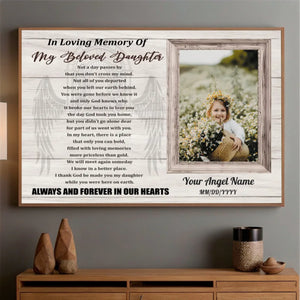 For Your Beloved Daughter’s Journey – A Custom Keepsake by 89Prints