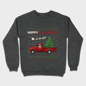 Personalized “Happy Pawlidays” Tee – Unique Custom Christmas Gift for Dog Lovers - 89Prints