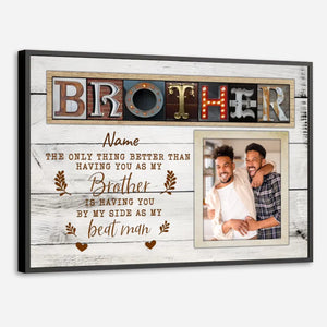 Surprise Your Brother with a Customizable Poster He’ll Treasure - 89Prints