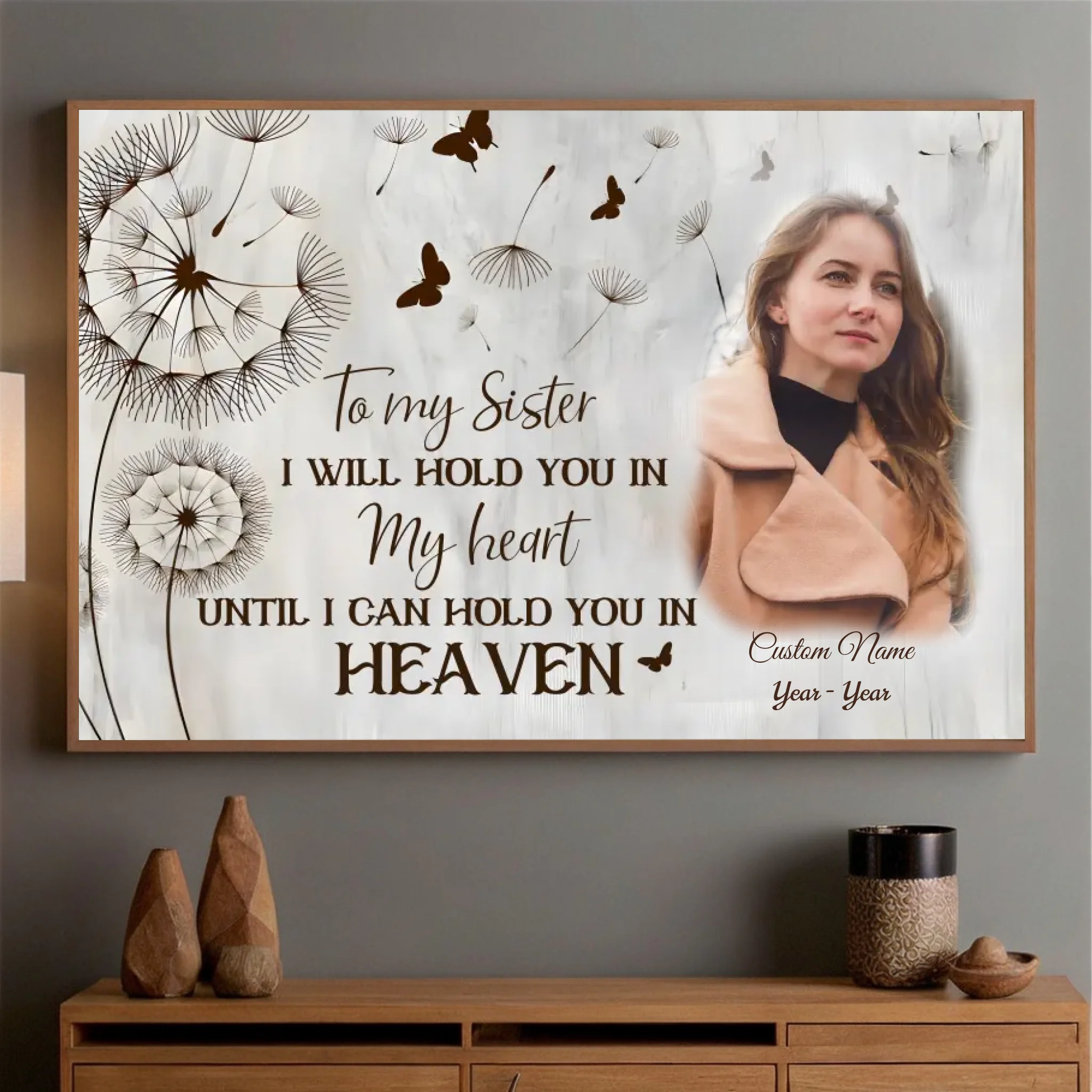 Forever My Sister – Custom Poster to Celebrate Your Bond - 89Prints