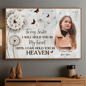 Forever My Sister – Custom Poster to Celebrate Your Bond - 89Prints