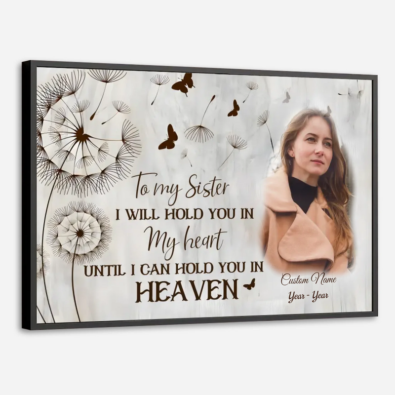 Forever My Sister – Custom Poster to Celebrate Your Bond - 89Prints