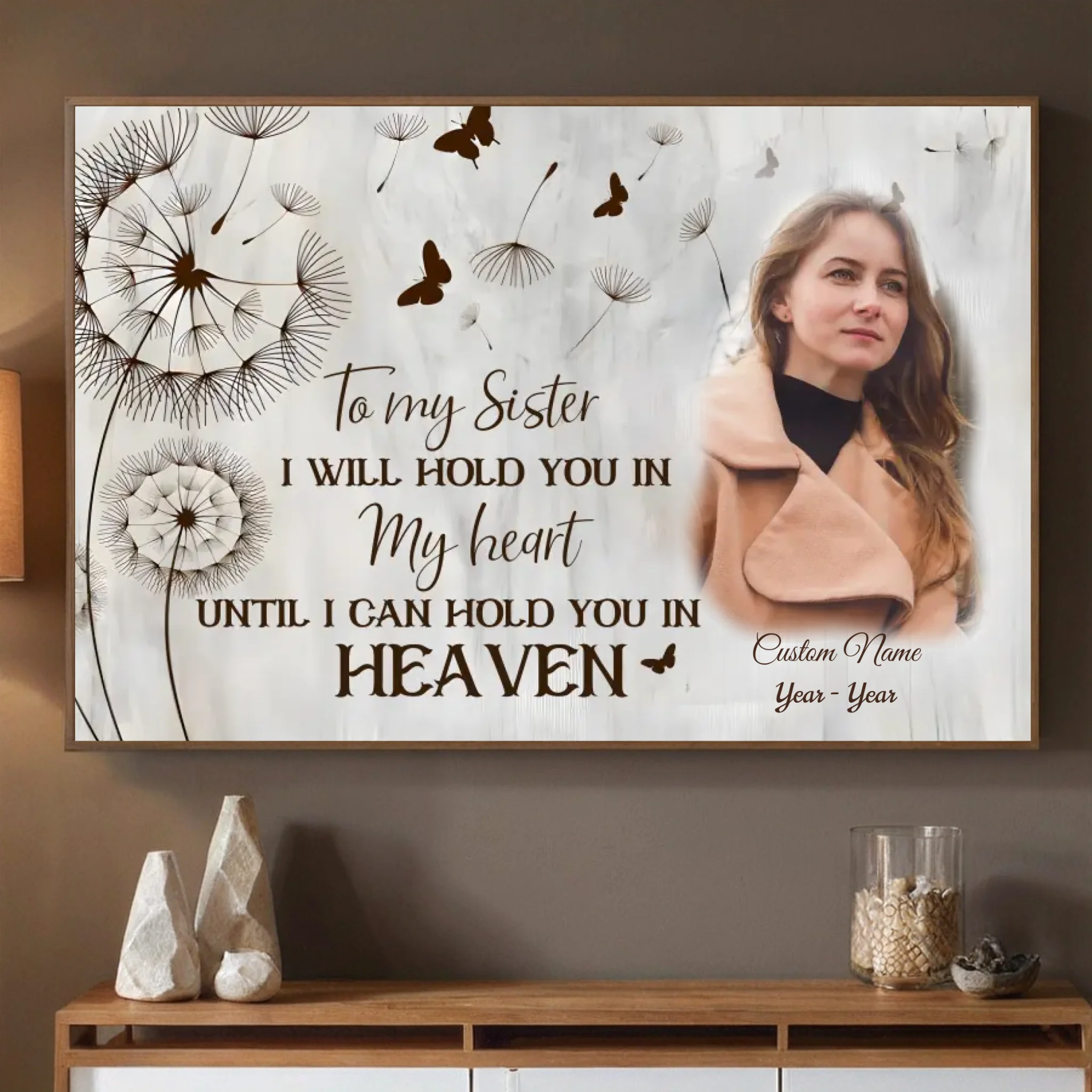 Forever My Sister – Custom Poster to Celebrate Your Bond - 89Prints