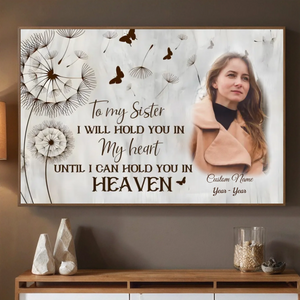 Forever My Sister – Custom Poster to Celebrate Your Bond - 89Prints