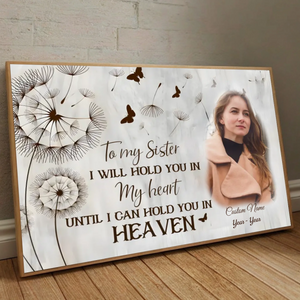 Forever My Sister – Custom Poster to Celebrate Your Bond - 89Prints