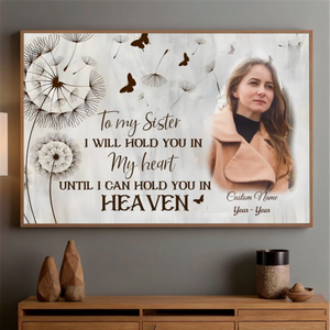 Forever My Sister – Custom Poster to Celebrate Your Bond - 89Prints