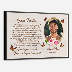 Custom Brother & Sister Poster – A Timeless Gift of Sibling Love - 89Prints